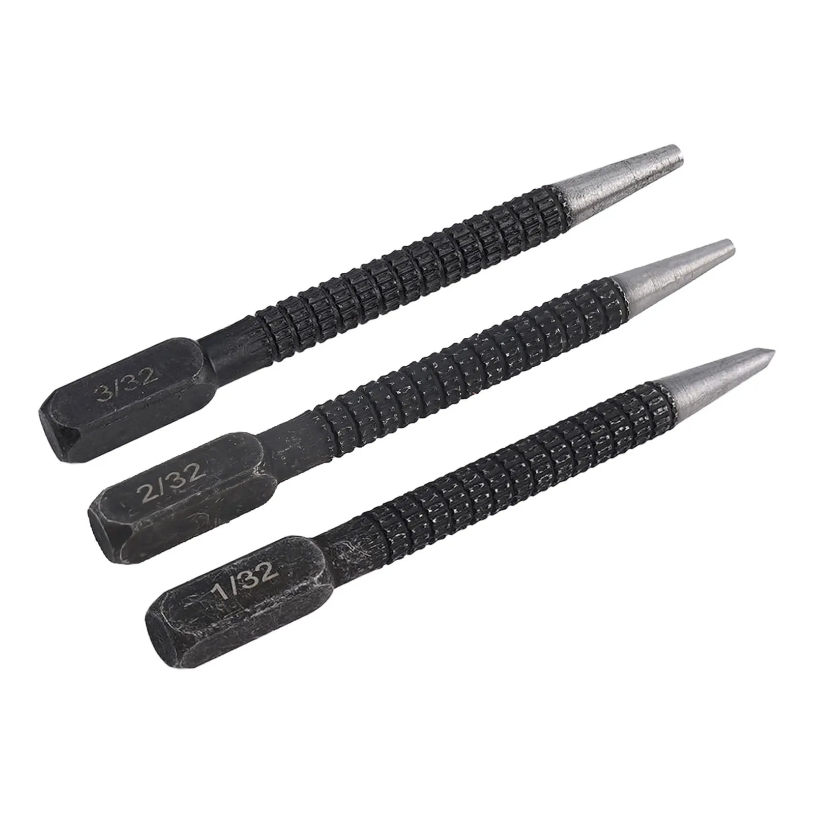 

Carbon Steel Knurled Body Square Striking Head Punches Center Punch Stone Tools Versatility Wood Tile Efficient