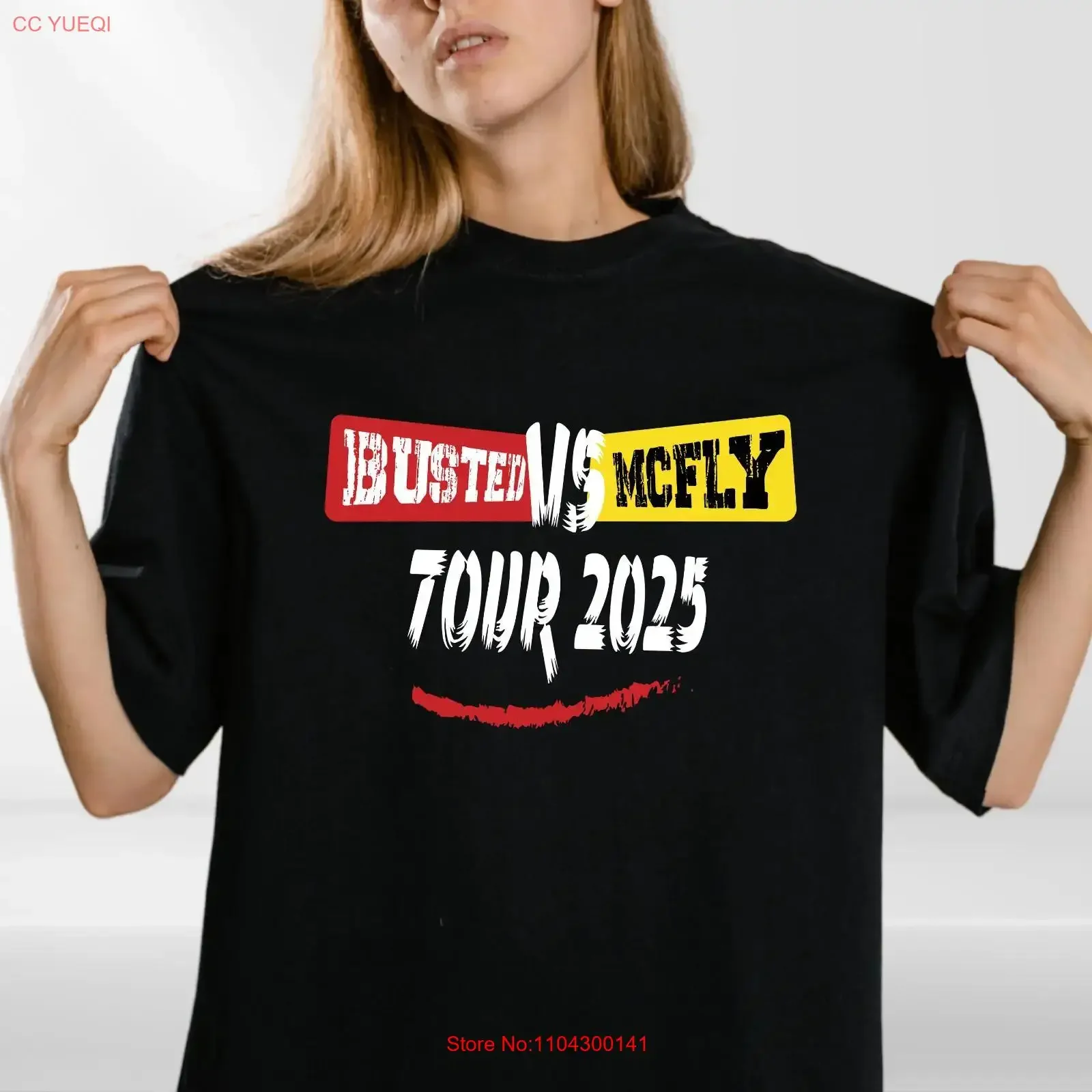 Team McFLY 2025 Pop Rock T Shirt Busted vs Party Music Lover's long or short sleeves vintage Washed Unisex Versatile homme
