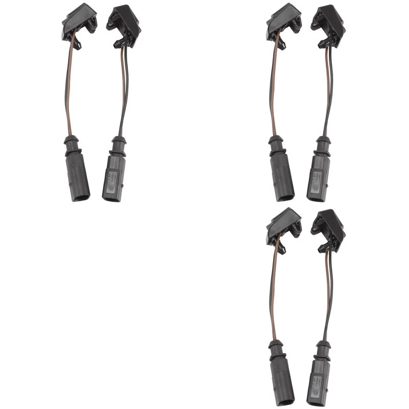 Dependable-6PCS Windshield Windscreen Washer Nozzle Spray Jet 1Z0955986 For SKODA OCTAVIA 2004-2015 Heated