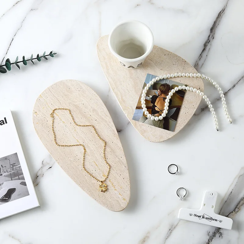 irregular-shape-natural-marble-tray-for-ring-earrings-jewelry-display-decorative-travertine-trinket-dish-for-watch-keys-perfume