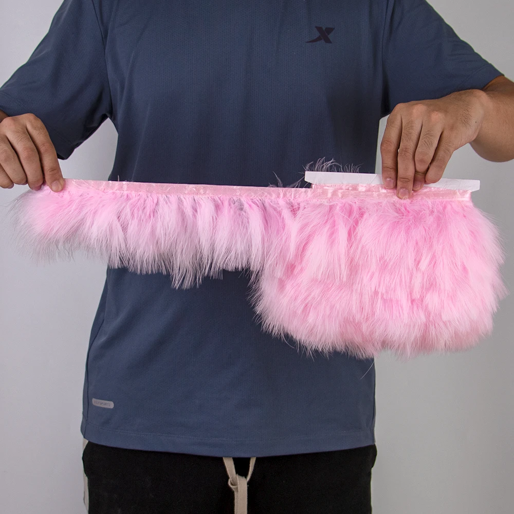 10 metrów 8-10 cm Taśmy z piór – Feather Trim Marabou recenzja i cena