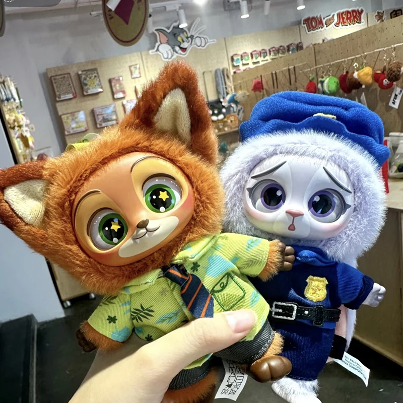 

New Miniso Zootopia Series Judy Nick Bellwether Blind Box Trend Cute Toy Vinyl Doll Doll Bag Pendant Birthday Xmas Gift