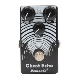 Demonfx-Ghast Echo pedale effetto chitarra, alta qualità, riverbero, pedale eco, True Bypass, nuovo