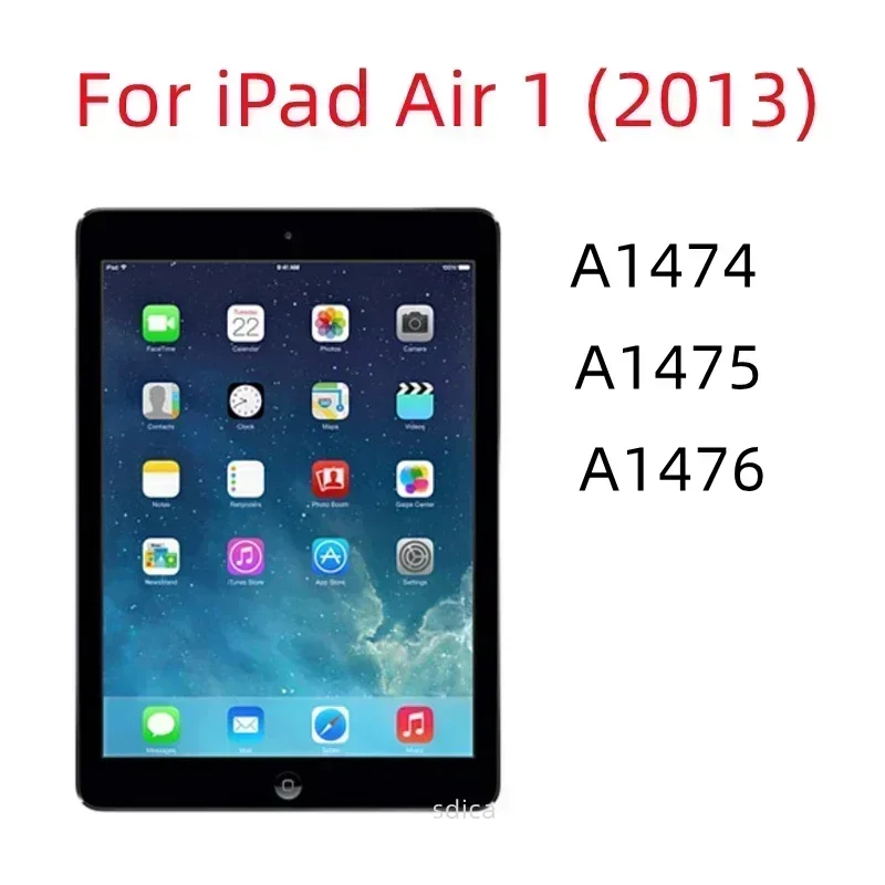 For iPad Air 2 9.7 Inch 2014 A1566 A1567 Tempered Glass Screen Protector Air1 A1474 A1475 A1476 2013 9.7