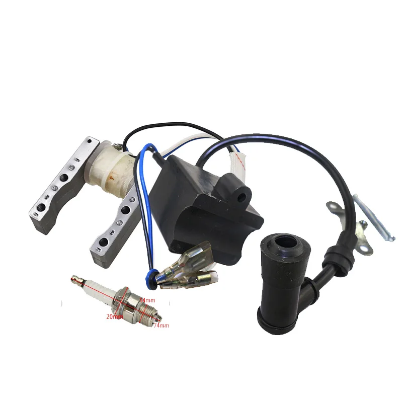 Magneto Stator Ignition Coil CDI For 49cc 60cc 66cc 80cc Engine 2-Stroke Motorized Bicycle Bike Accessories