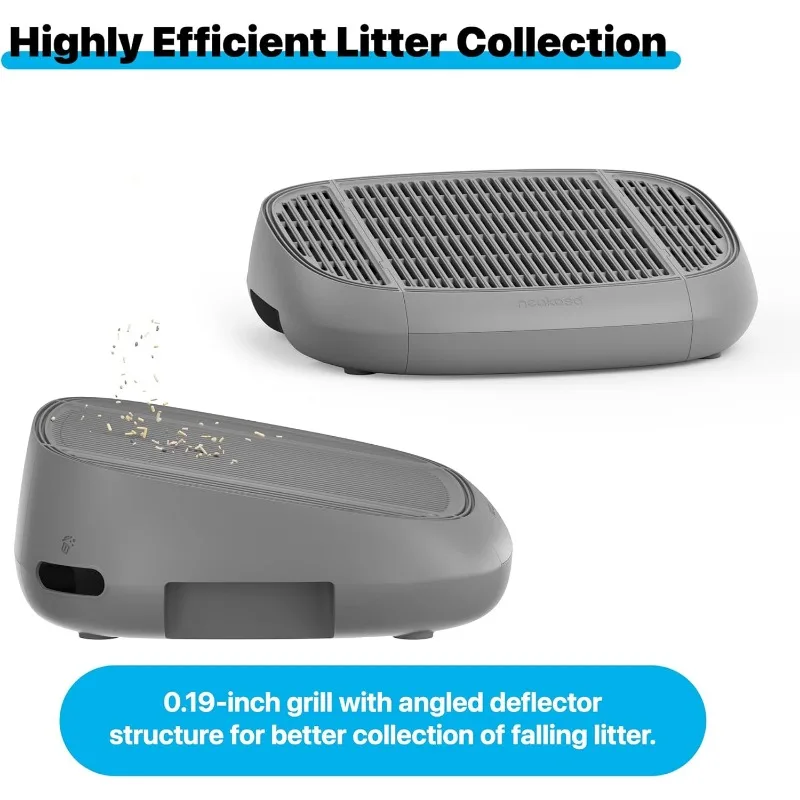Cat Pedal Step Stool with Filter Function Cat Litter Tray for Neakasa M1 Open Top Tray Efficient Collection