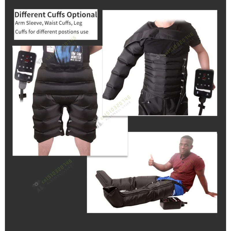 Sport Pneumatic System Presoterapia Air Compression Pressure Leg Massager Recovery Boots