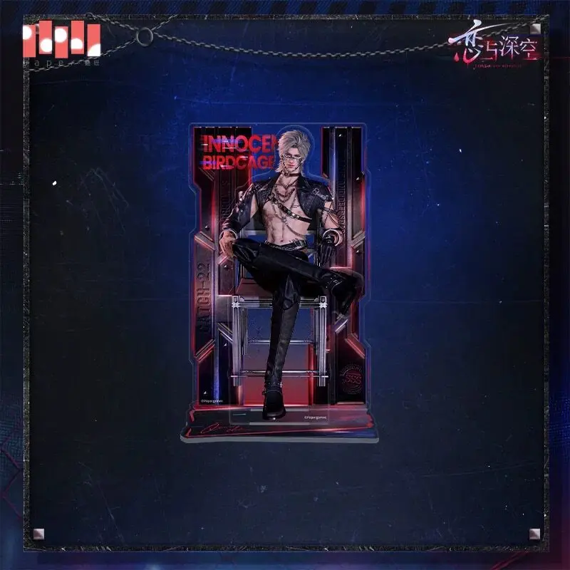 In Stock Official Love and Deepspace Rafayel Zayne Caleb Acrylic Stand Desktop Ornament Tomorrows Catch-22 Series  Anime Game