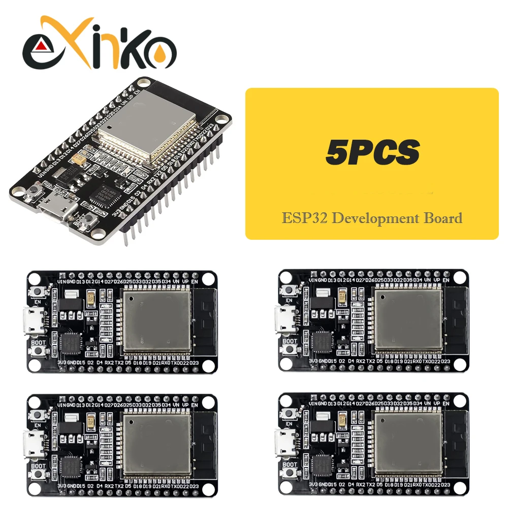 บอร์ด CP2102พัฒนา ESP32 1-10ชิ - Esp32 Smart Home Kit บทวิจารณ์และราคา