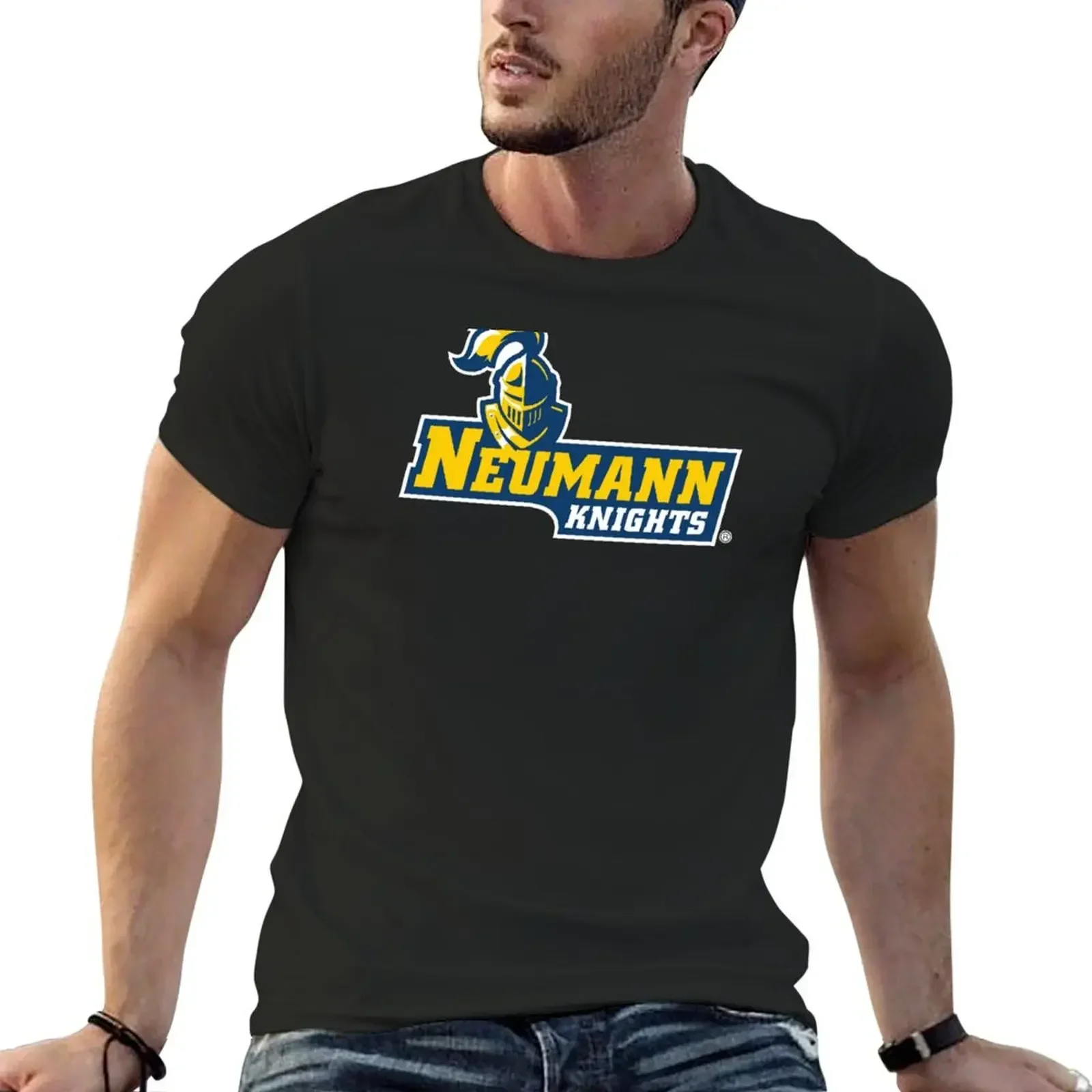 Neumann University knights T-Shirt baggy shirts graphic tee shirt oversized graphic tee cheap stuff outfits for men