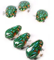 Classic Tin Clockwork Clockwork Toy Jumping Frog Children's Vintage Toy Boy Boy Education Baby Baby Classic Toy Wind Up Toys