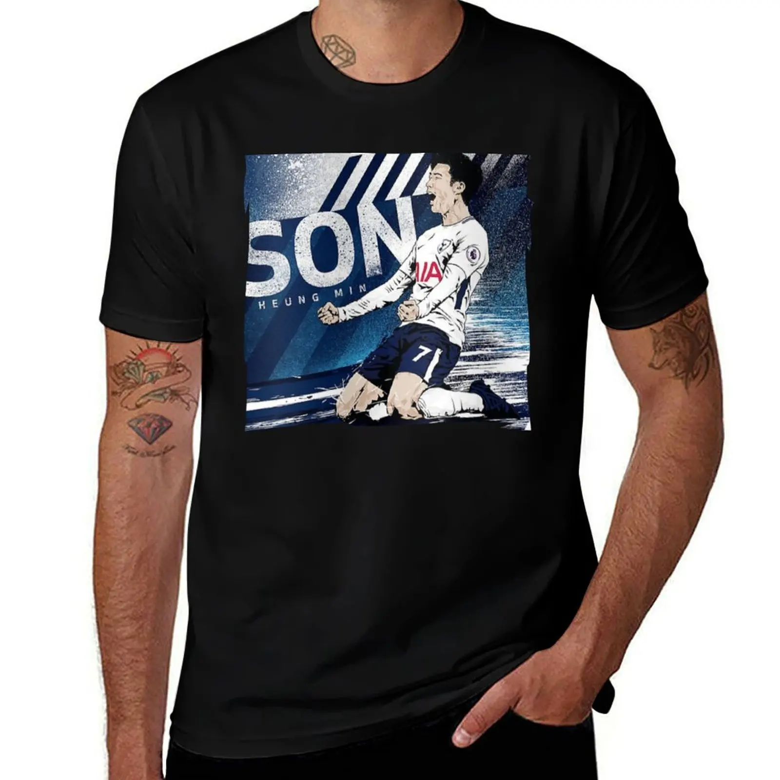 

Son Heung Min T-Shirt Work Utility Casual Tee Shirt