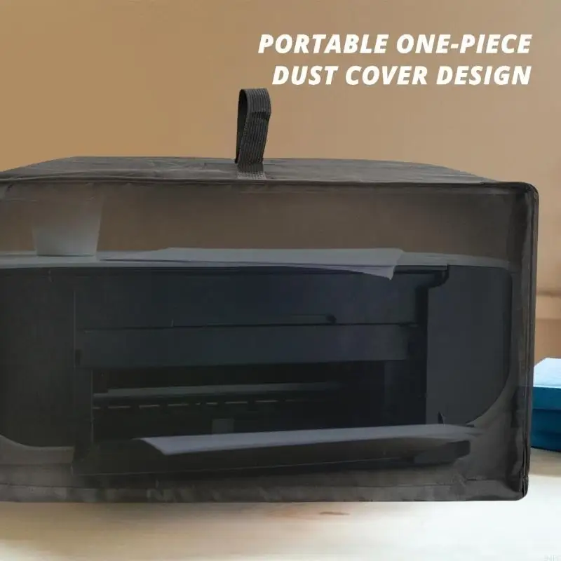 

94PC Antistatic Waterproof Printer Dust Cover for Multifunction Printers Black Oxford Fabric Dustproof Sleeve with Top Handle