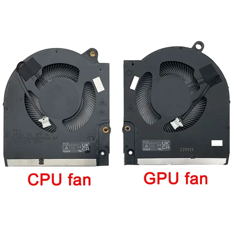 

Вентилятор процессора и графического процессора для Dell Alienware M15 R7 M15R7 ALWM15-R2763QB, охлаждающий вентилятор для игрового ноутбука VGA DFSCK22D058839 DFSCM227163929