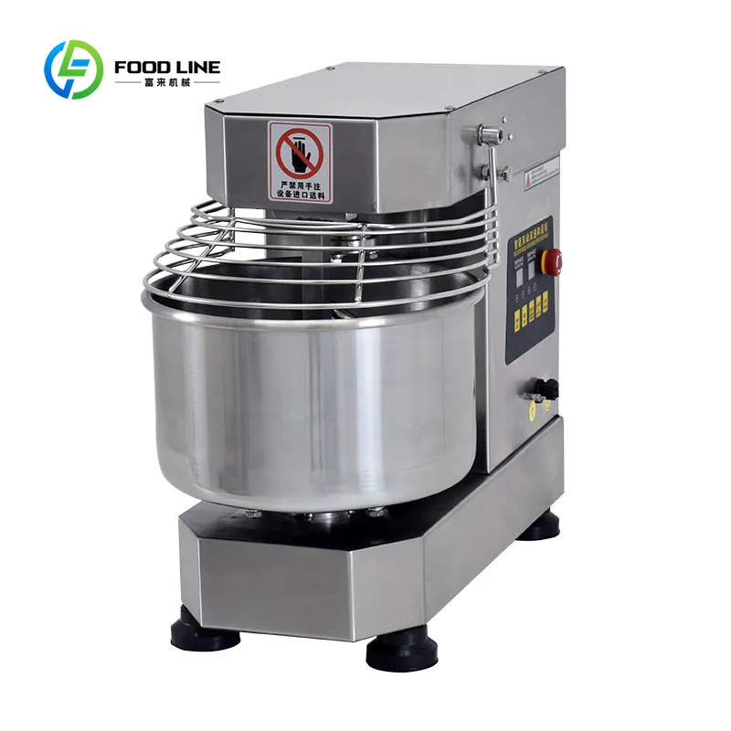 Customized Commercial Bakery Equipment Industrial Dough Spiral Dough Mixer for Hotels Restaurants Pizzas/Cakes/Breads