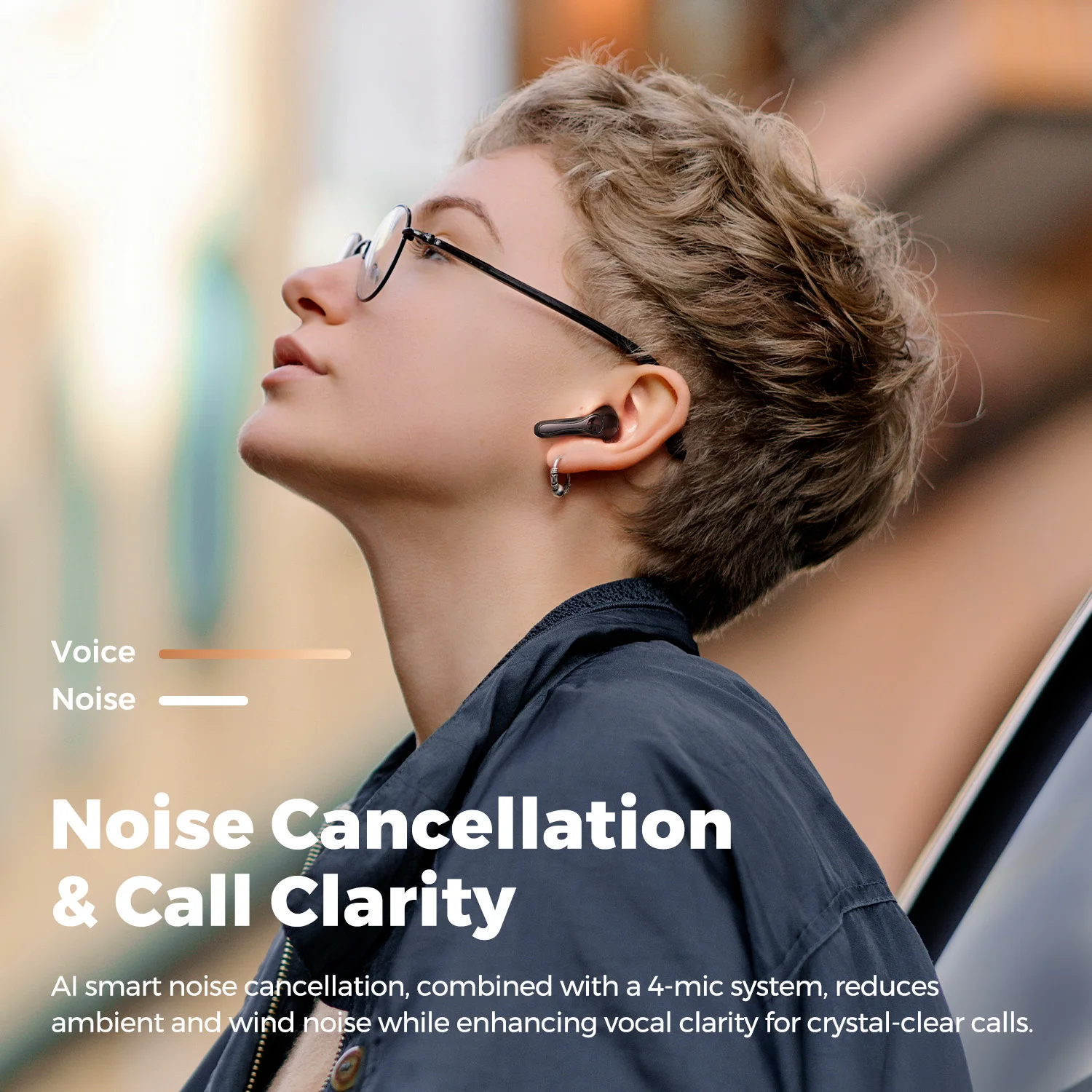 Obrázek 4: Soundpeats air5 lite Bluetooth V5.4 špunty LDAC hi-res audio bezdrátový sluchátko, 13mm ovladač, ipx5 vodotěsný, multipoint spřažení