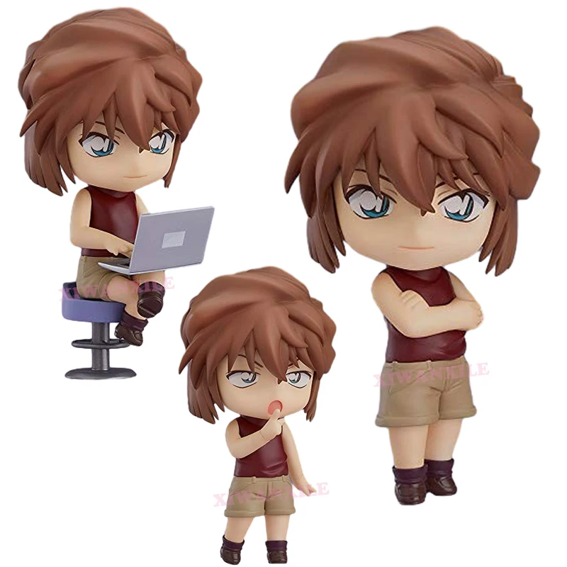 #1140 Detective Conan Ai Haibara Anime Figure #803 Conan Edogawa Action Figure #1412 Phantom Thief Kid Figurine Model Doll Toys