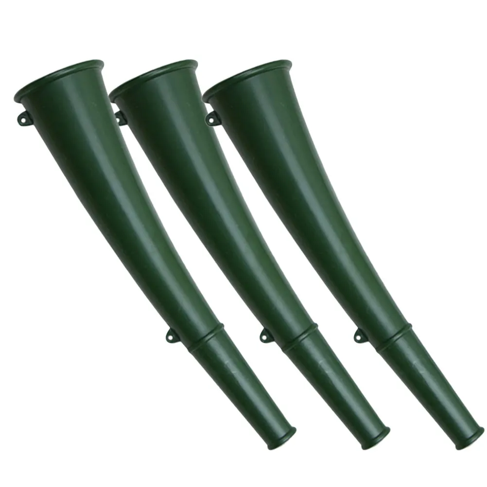 Survival Horn 3 Piece Portable Emergency Signal Trumpet for Hiking Camping Outdoor Safety Alarm