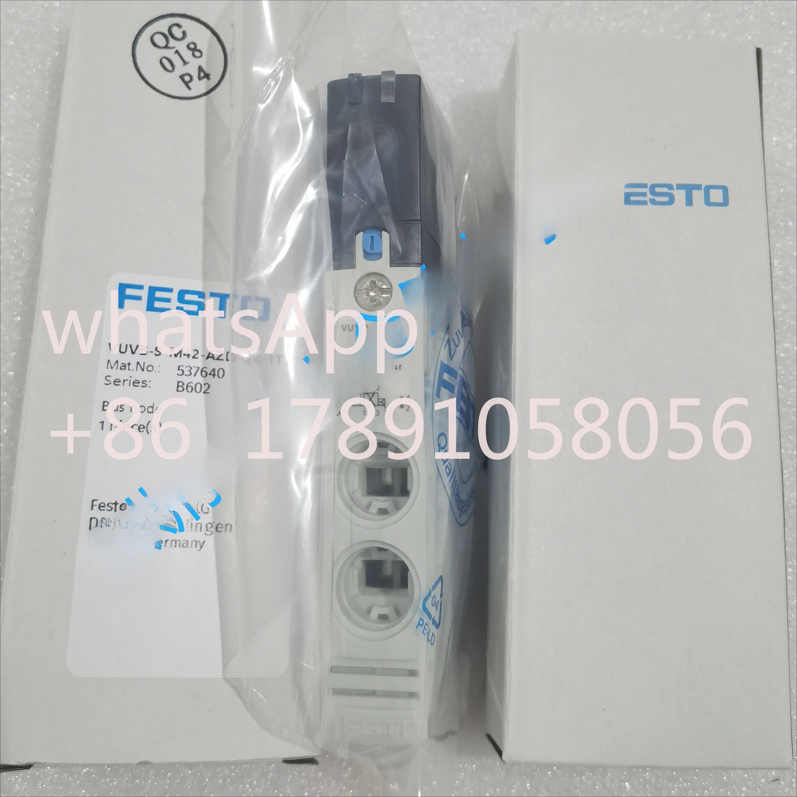 Festo VUVB-S-M42-AZD-QX-1T1L 537640 Festo VUVB FESTO