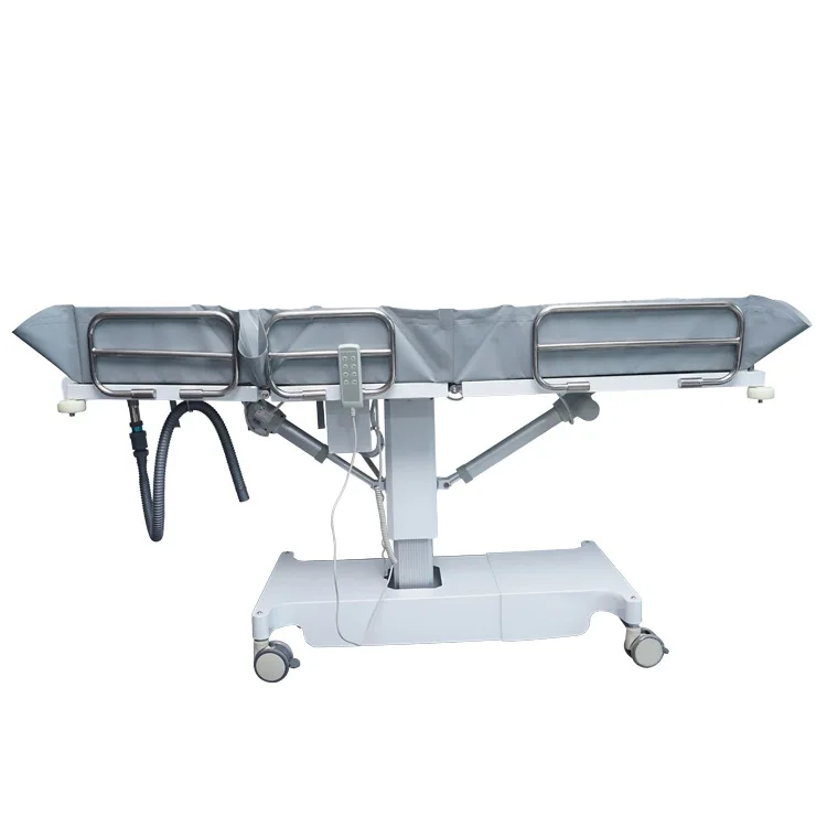 Electric folding bath push bed for the elderly patient bath bed disabled the elderly lift bath bed household