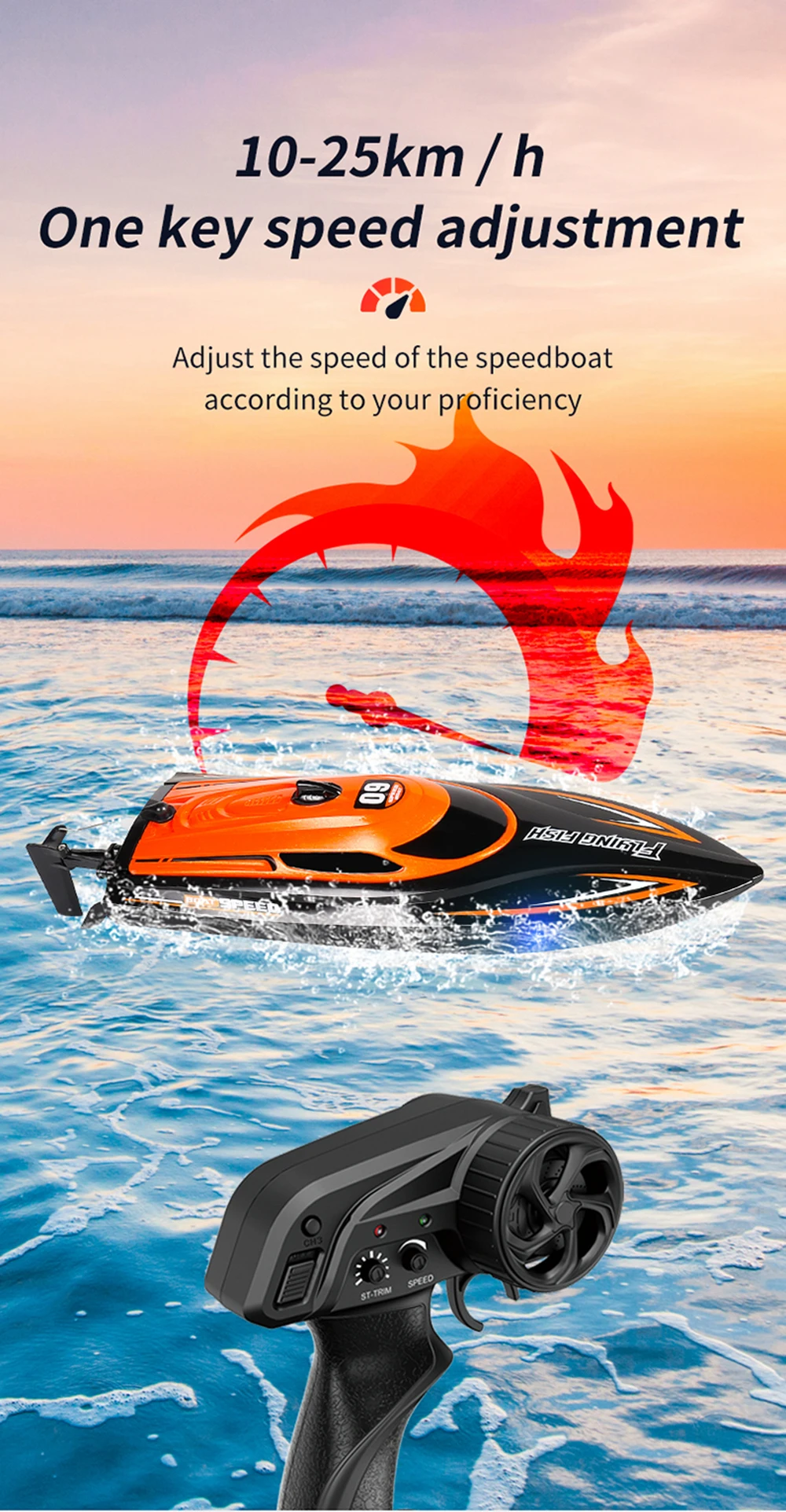 ​ 9IMOD RC Лодка HJ812 Скорост – обзор и цена Rc Hobby Grade Boat