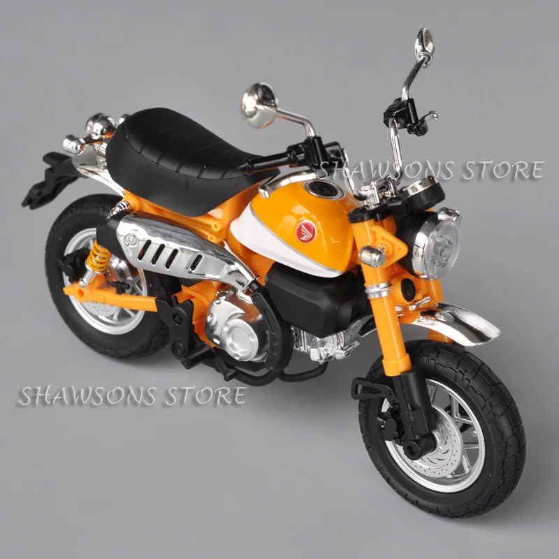 1:12 Scale Diecast Model Motorcycle Toys Monkey125 Mini Bike Miniature Replica