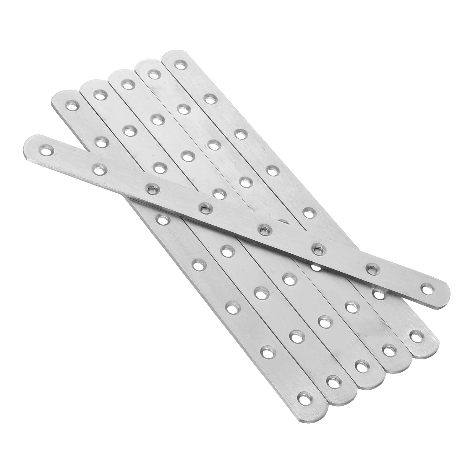 

6 шт., прямые плоские кронштейны из нержавеющей стали, сверхмощные угловые скобы, ремонтные пластины для ремонта деревянных мебельных полок