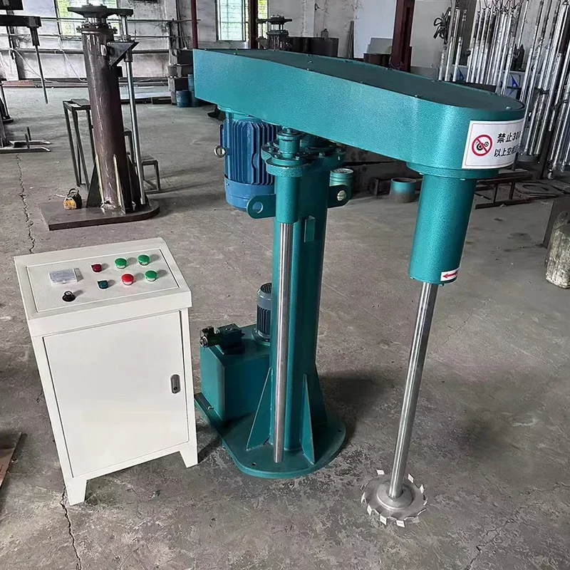 Non-explosion-proof disperser, electro-hydraulic lifting laboratory high-speed disperser, paint and pigment homogeneous