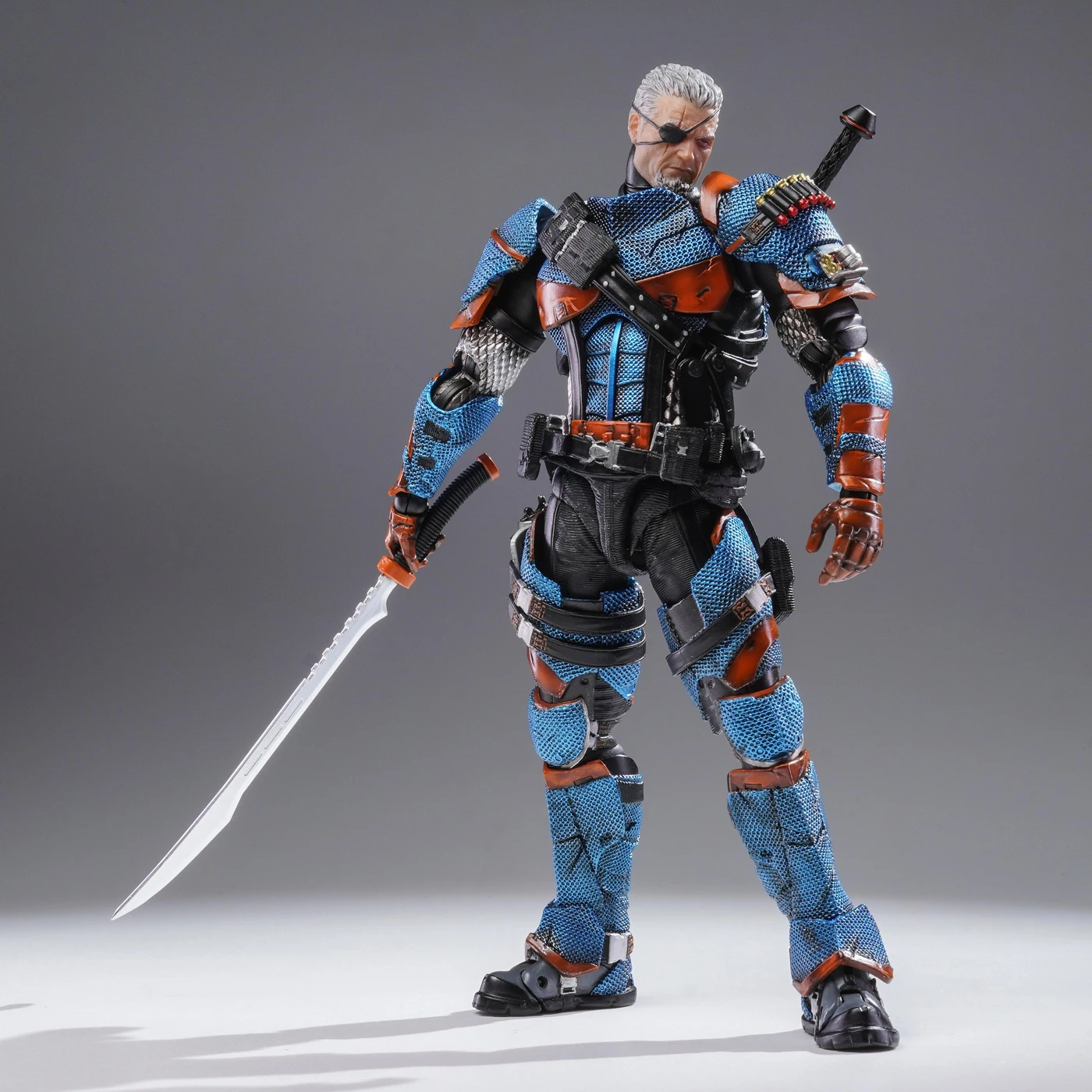 UPFinegures Deathstroke Actionfiguren Dc Original Lpzz Toys 1/12 Slade Wilson Beweglicher Batman Sammlermodell Figur Spielzeug