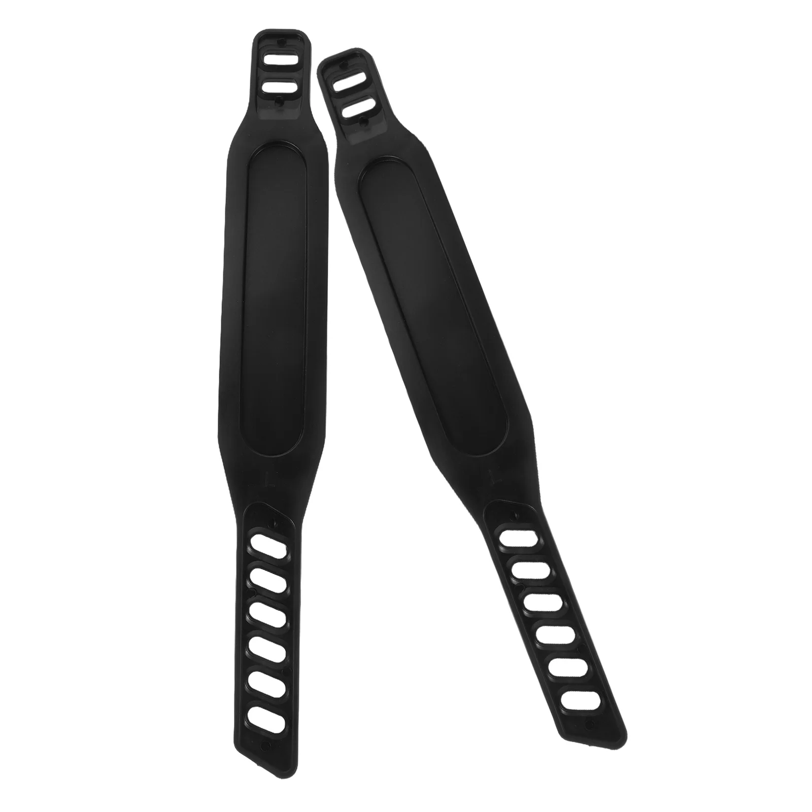 2Pcs Adjustable Pedal Straps for Exercise Bike Durable Gym Pedal Straps with Clear Left Right Markings Cycling Fix Bands