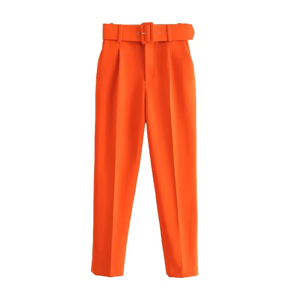 TRZA Women's Ankle Pants Black 36 4