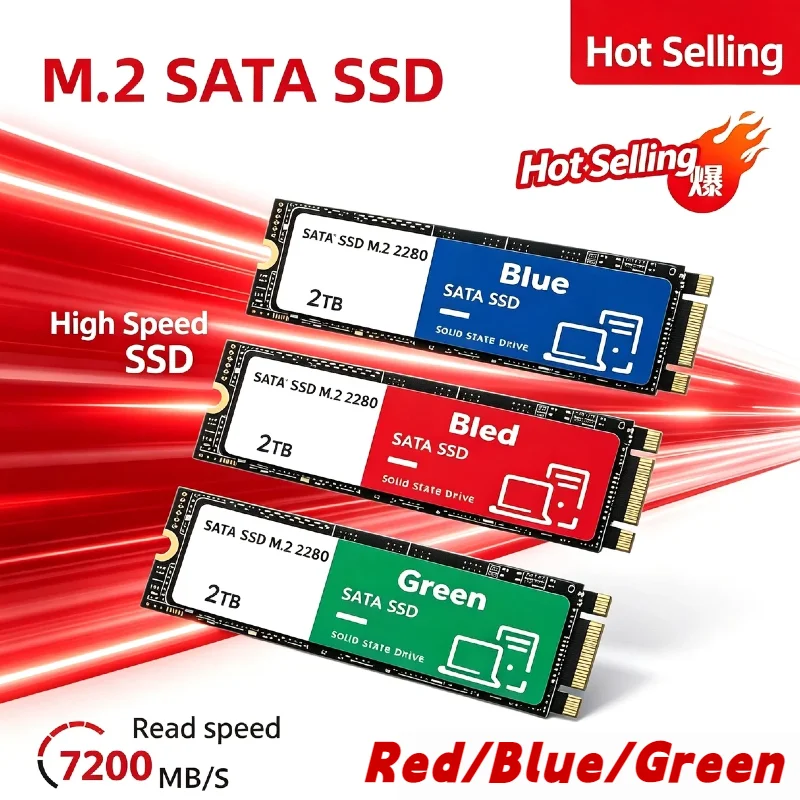 M 2 2280 SATA SSD 1TB High Speed Internal Solid State Drive Large Capacity Hard Disk For Desktop Laptop MAC Pro Max Ultra Core