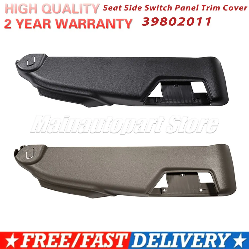 For Volvo S60 2005-09 S80 2004-06 V70 2005-07 XC70 2005-07 XC90 2005-14 Seat Side Switch Panel Trim Cover 39802011 39802015