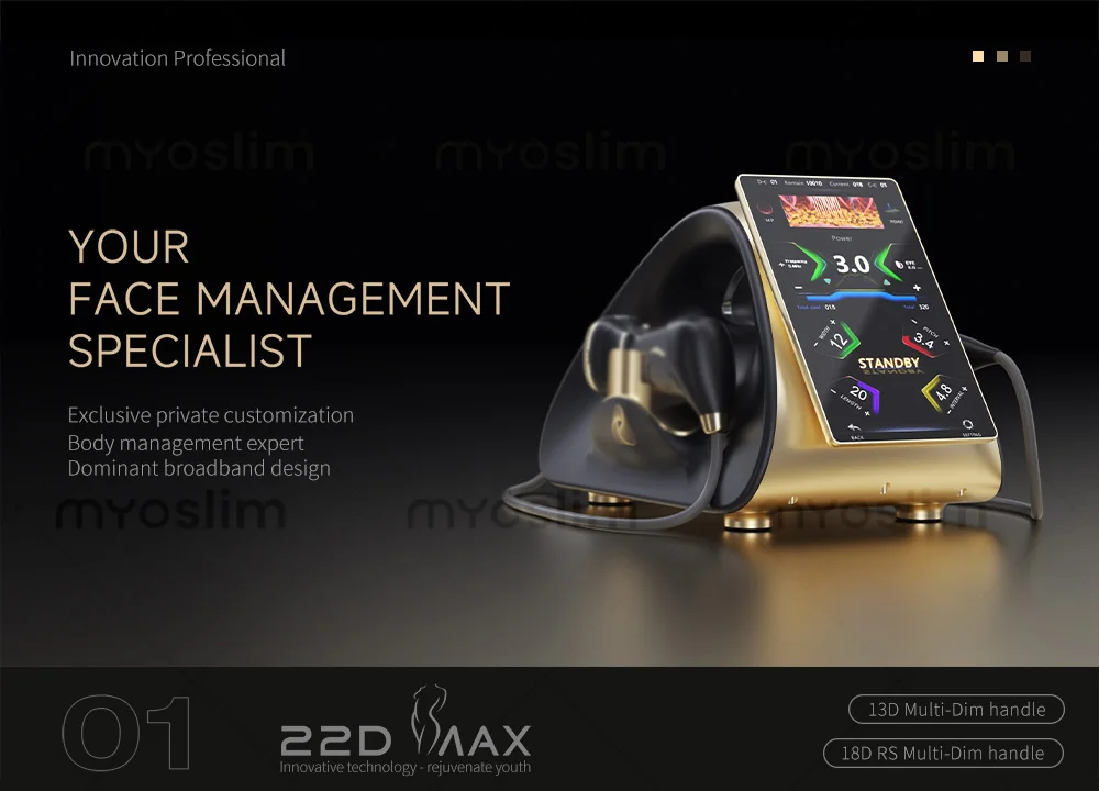 22D Max 2-in-1 Professional Facial Lifting and Slimming Device Facial Lifting Body Slimming Fat Removal
