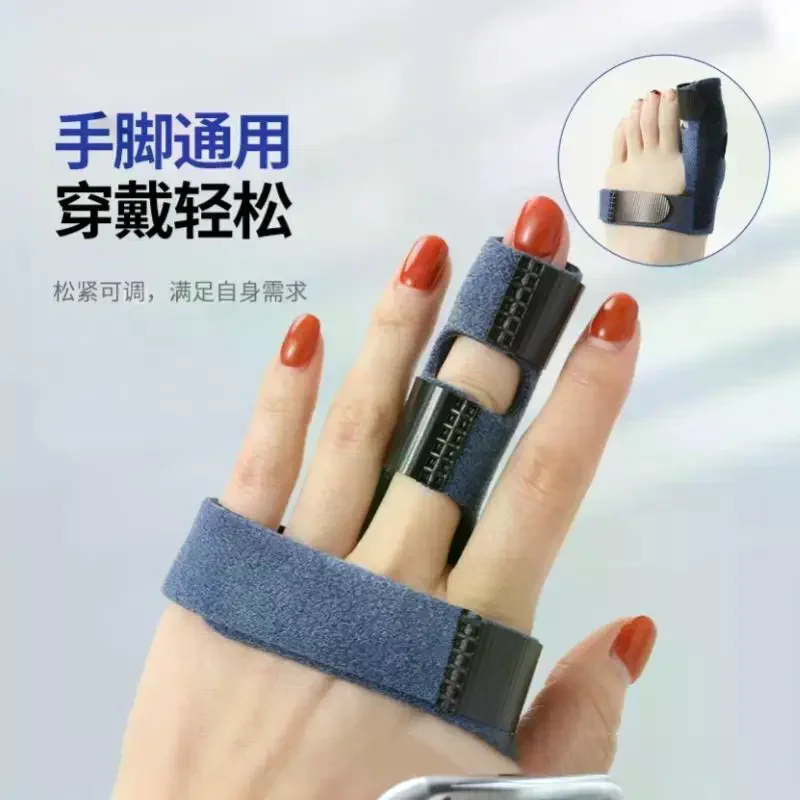 /Kuz/Adjustable Trigger Finger Thumb Splint Brace For Straighten Curved Pain Relief