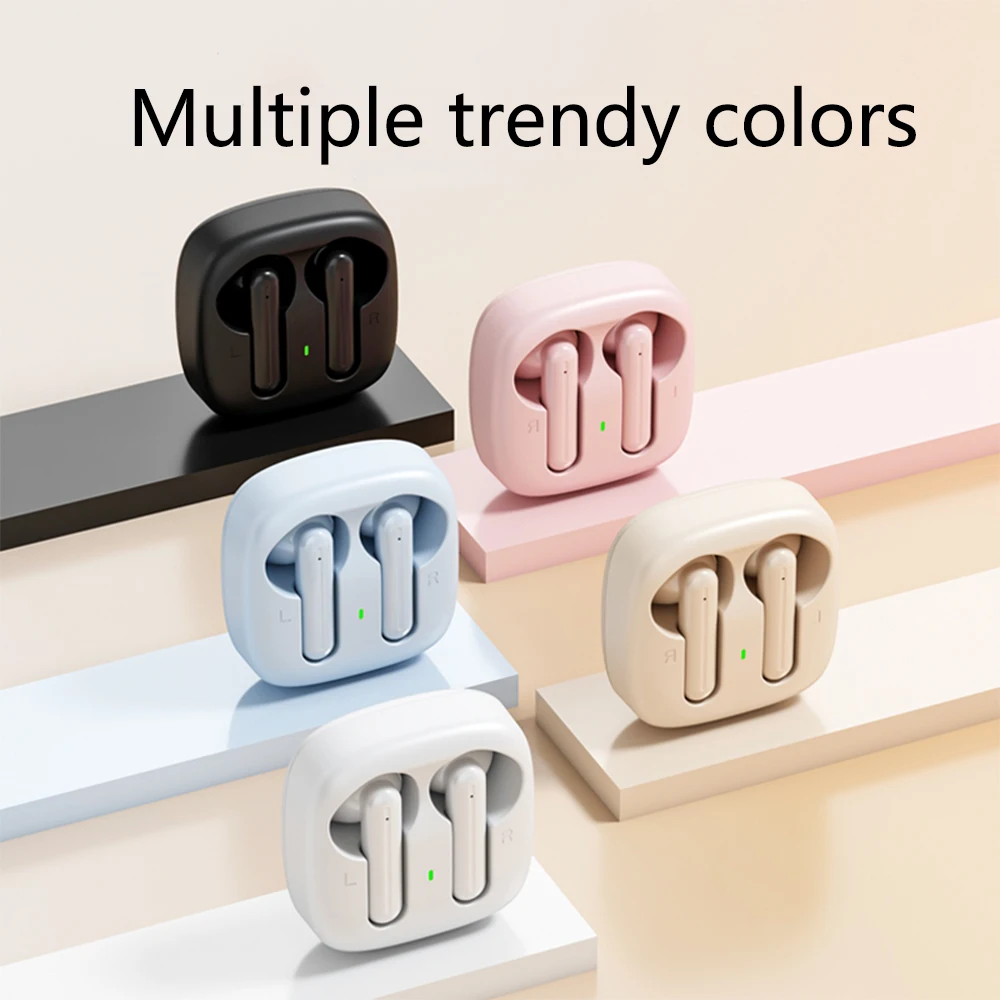 سماعات بلوتوث لهاتف آيفون 15 16 برو ماكس Xiaomi Samsung Lenovo سماعة رأس لاسلكية عمر بطارية طويل سماعات صوت محيطي #6