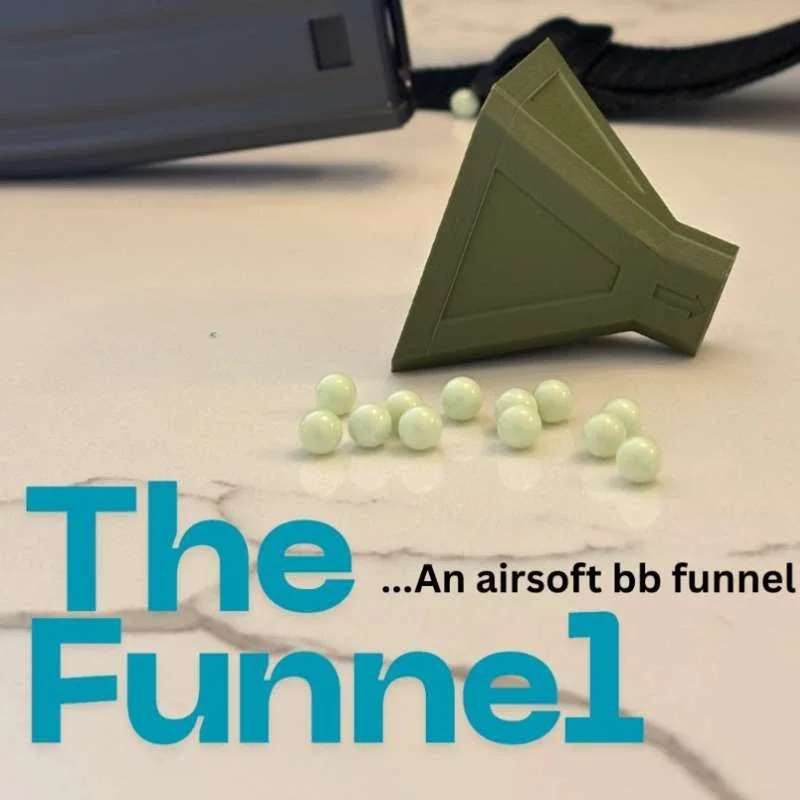 Foam Bullet Magazine Loading Funnel, Speed Loader Adapter for Fast Filling High-Capacity Blaster Magazines