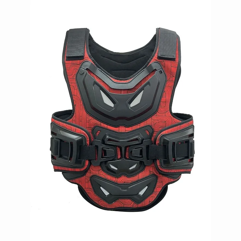 دراجة نارية درع سترة الصدر الخلفي حماية الطرق الوعرة ركوب الدراجات التزلج تنفس الضلع الحرس معدات الدراجات النارية #6