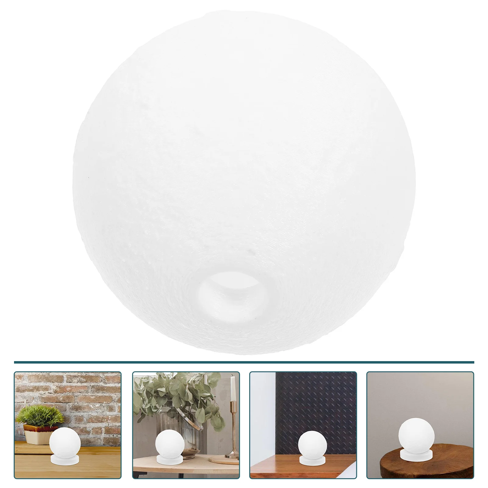 

3d Printed Lampshade Covers Round Shaped Light Decorative Replacement Lampshades Frosted
