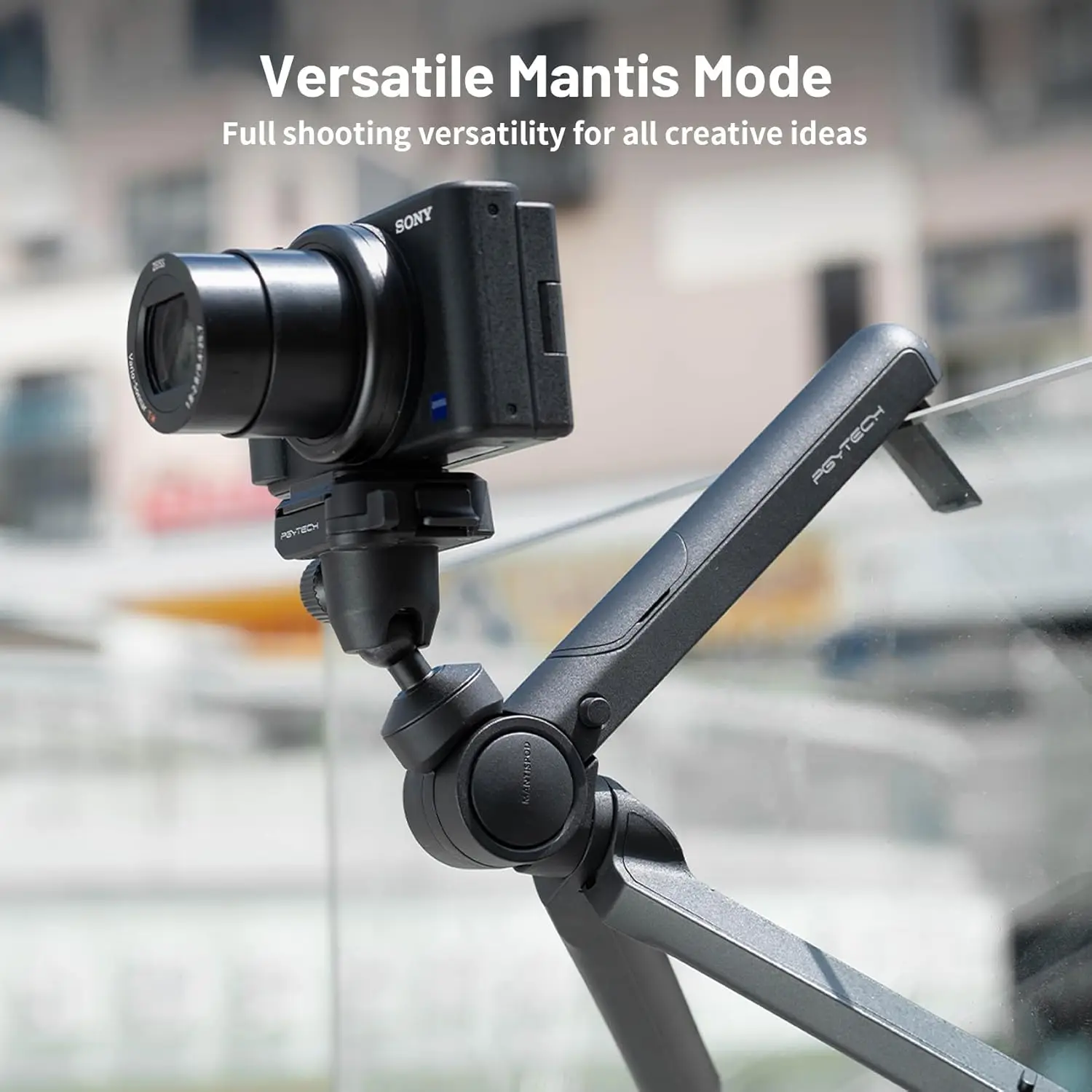 スマホアクセサリー PGYTECH MANTISPOD 2.0 PGYTECH MANTISPOD 2.0 Bluetooth Mini Camera Vlogging Tripod|6