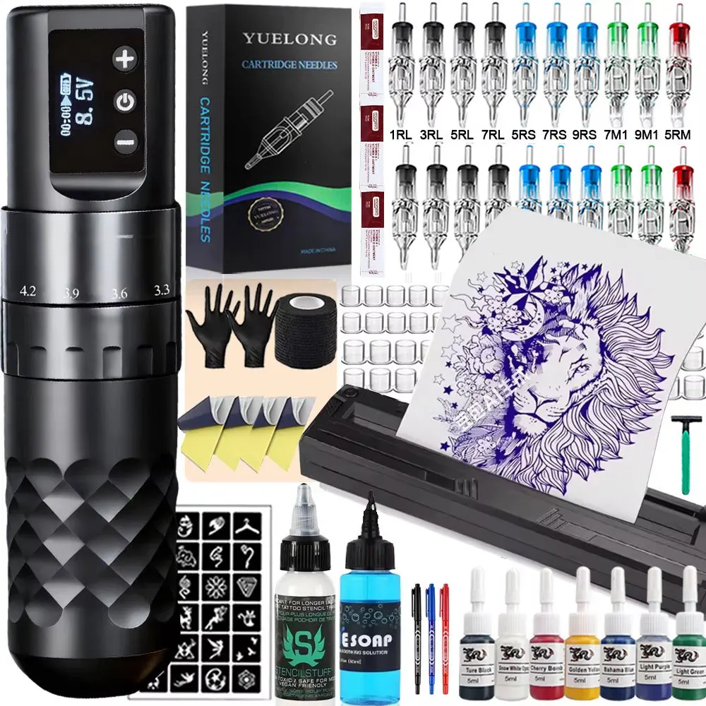 #19 Best Selling Professional Tattoo Ink Sets