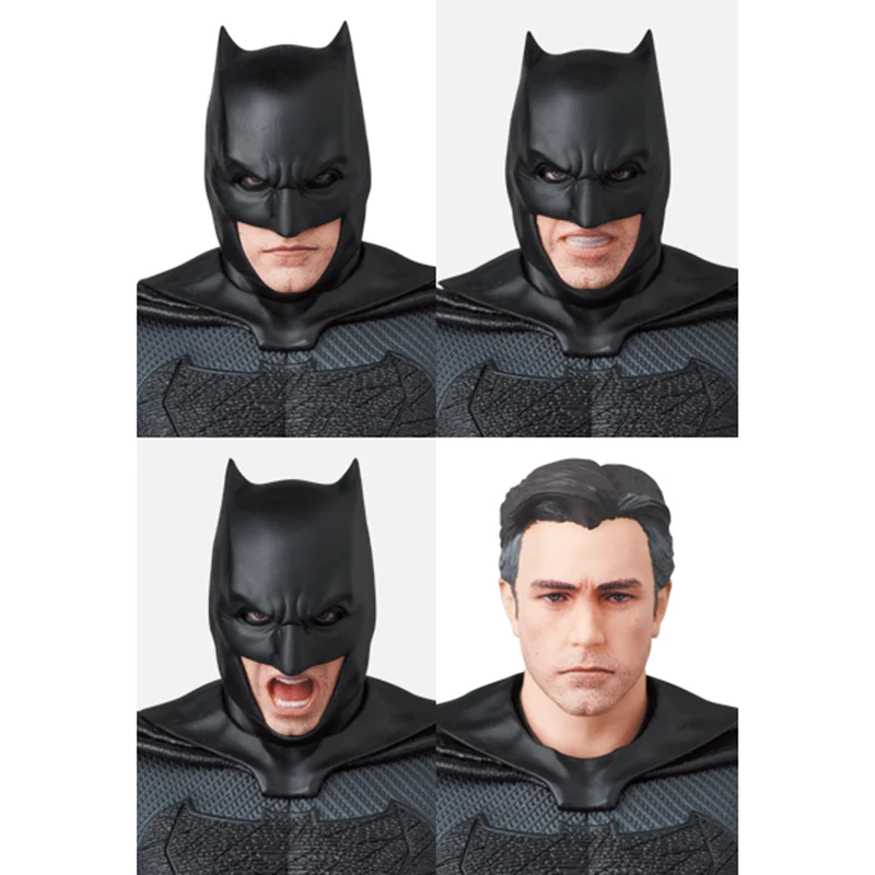 Original Medicom Toy Zack Snyder's Justice League Mafex No.222 Batman mafex 222 en Stock Anime colección de figuras en miniatura