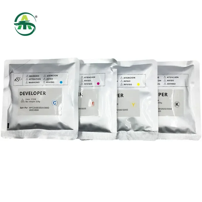 MPC2500 Desenvolvedor para Ricoh MPC2000 C2500 C3000 C3500 C4500 Compatível CMYK 225 g/saco