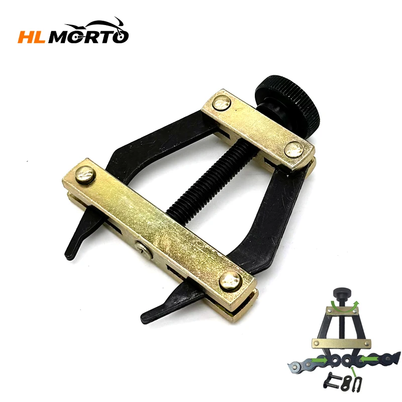 Motorcycle Chain Tightener Rolle Connecting Puller Tool 25-60 05B-10B 410-530 25H-60H C2040-C2062 A2040-A2060 Bicycle ATV