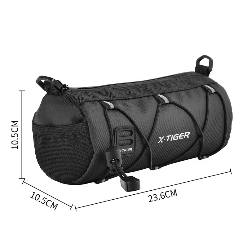 X-TIGER-Mochila Portátil Guiador de Grande Capacidade, Saco de Bicicleta Multiuso, Quadro de Ciclismo de Estrada, Tubo, Acessórios de Ciclismo