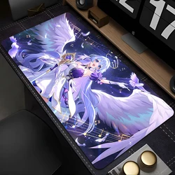 Robin Honkai Star Rail Mouse Pad Laptop Kawaii Anime Keyboard Rug XXL Cute Angel Girl Desk Mat Computer Gamer Cabinet Mousepad