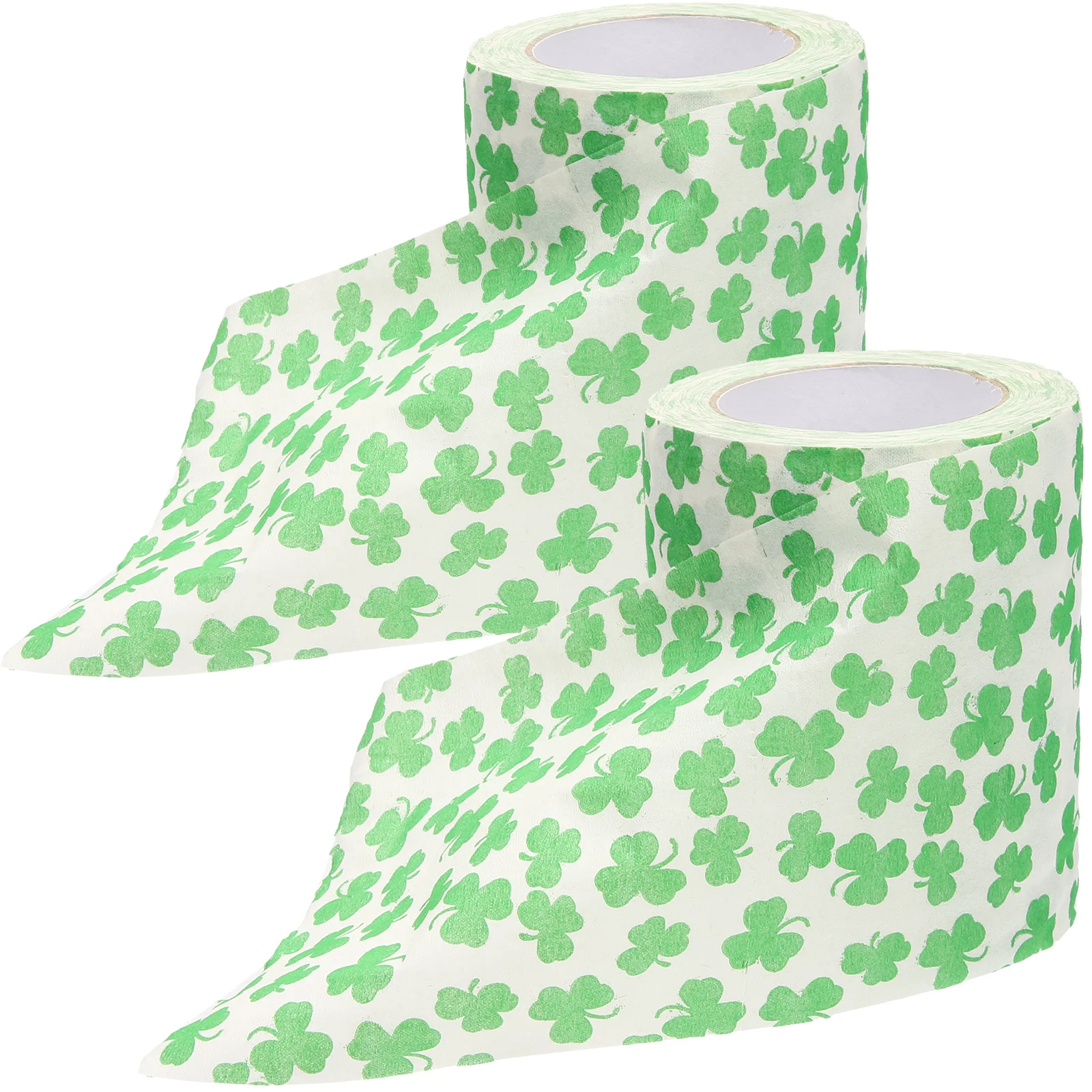 2 Rolls Toilet Paper Square Containers Artificial Printed Tissue Napkins Towels Travel