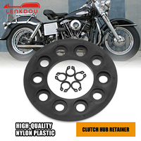 Motorcycle Adjustable Clutch Hub Retainer For Harley Big Twin SHOVELHEAD PANHEAD 4 Speed 1936-1984 10 Spring 5 Stud Clutch Hub