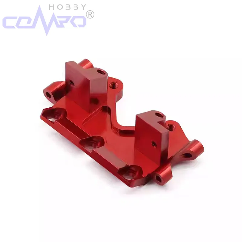 Pieza de mejora de repuesto de mamparo inferior delantero de aleación de aluminio, 1 unidad, para Traxxas Slash 2WD Rustler Stampede Bandit 1/10 RC, piezas de coche