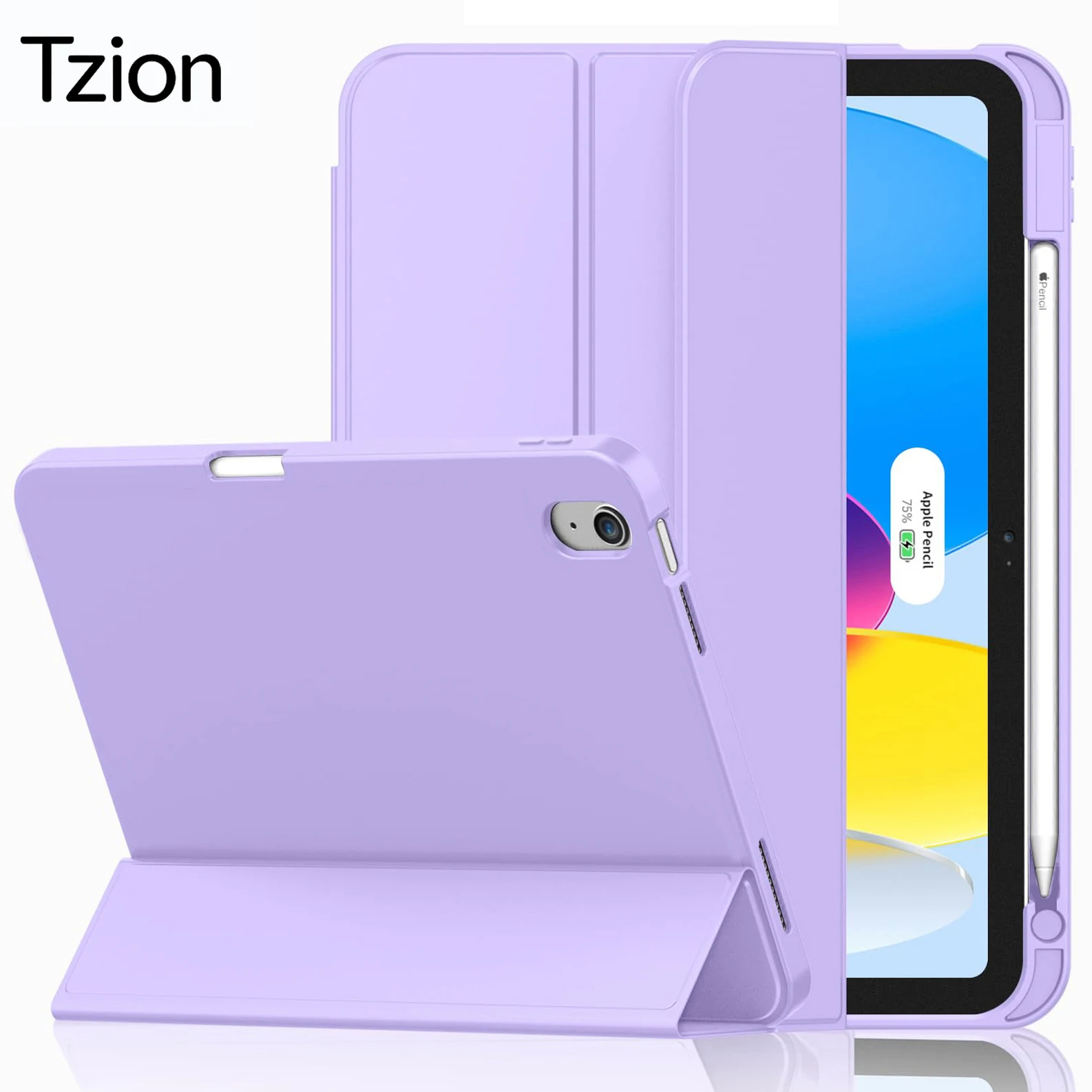 

Чехол для iPad (A16) 11-го поколения 11 дюймов 2025/10-го поколения 10,9 дюймов 2022 года, магнитный флип-чехол Smart Cover с держателем для карандаша